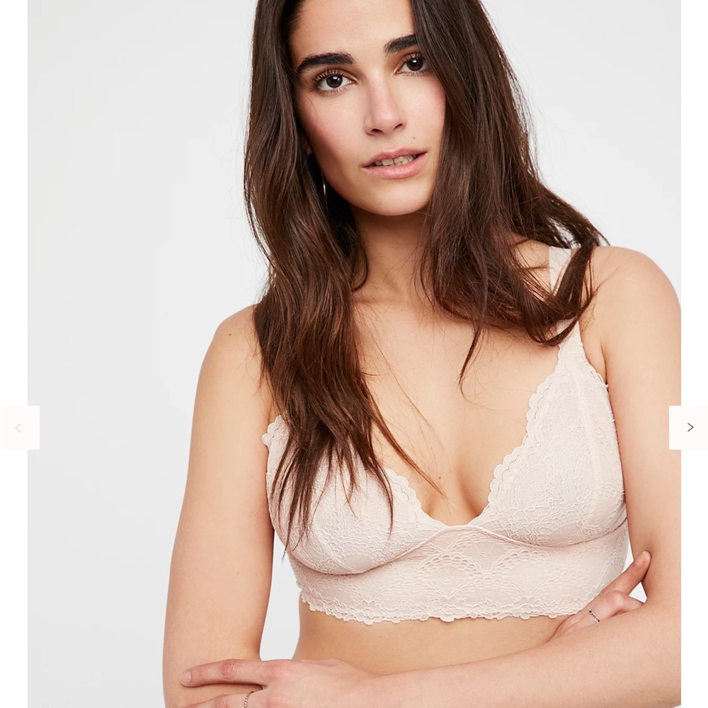 Free People Lace Bra Size Large NWT